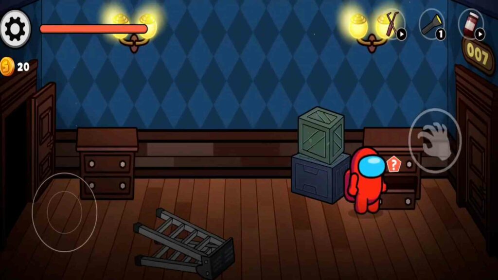 Imposter in Doors Survival Poster