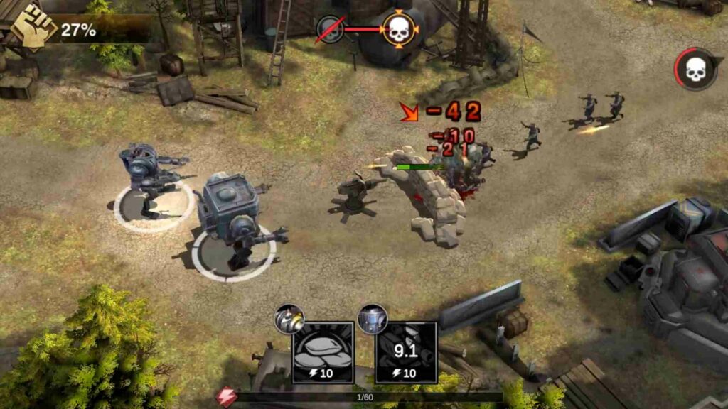 Zombie Wreck Mecha Warfare Poster