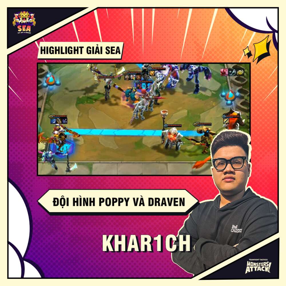 Khar1ch chàng tuyển thủ giành chức vô địch giải đấu TFT Set 8 Đông Á