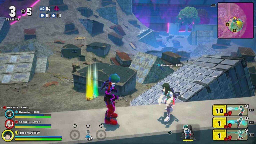 My Hero Ultra Rumble Poster