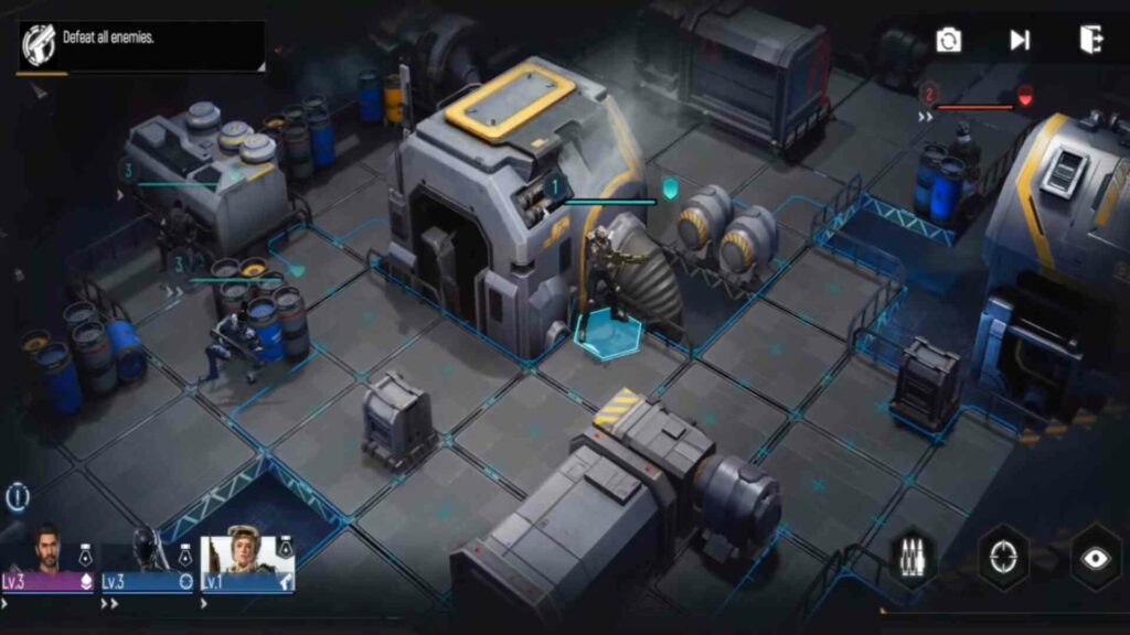 Future Warfare Mercenaries Poster