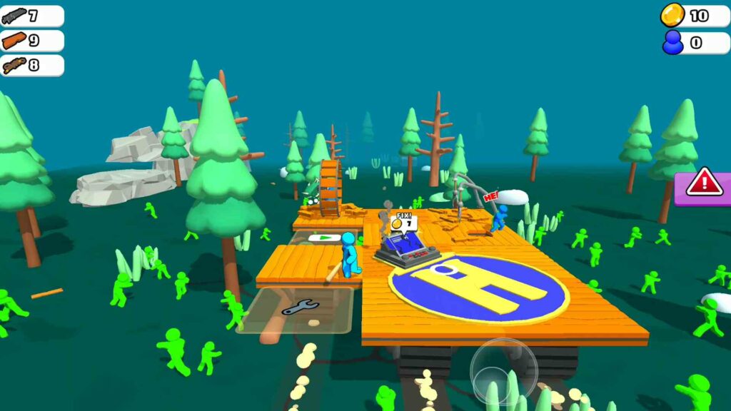 Zombie Raft Poster Zombie Raft Poster