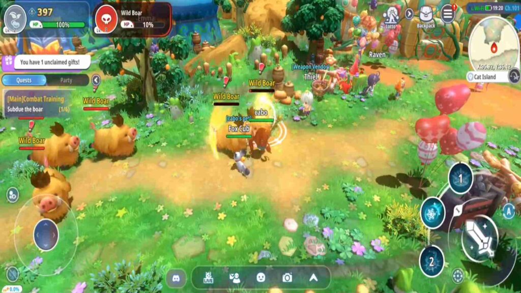 FLUFFY PLANET SAGA Poster