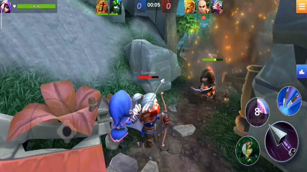 Heroes Impact Battle Arena Poster