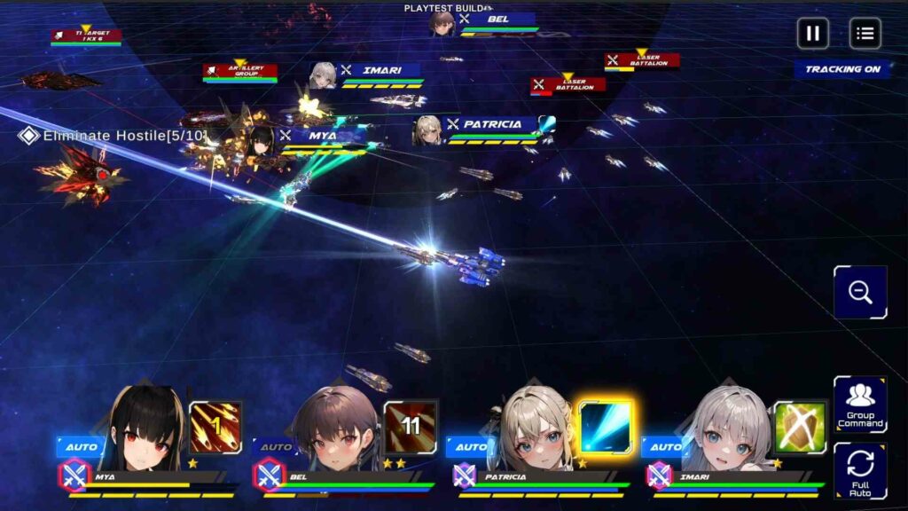 Princess's Cadet Space RTS Poster