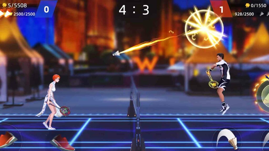 Badminton Blitz Championship Poster Badminton Blitz Championship Poster