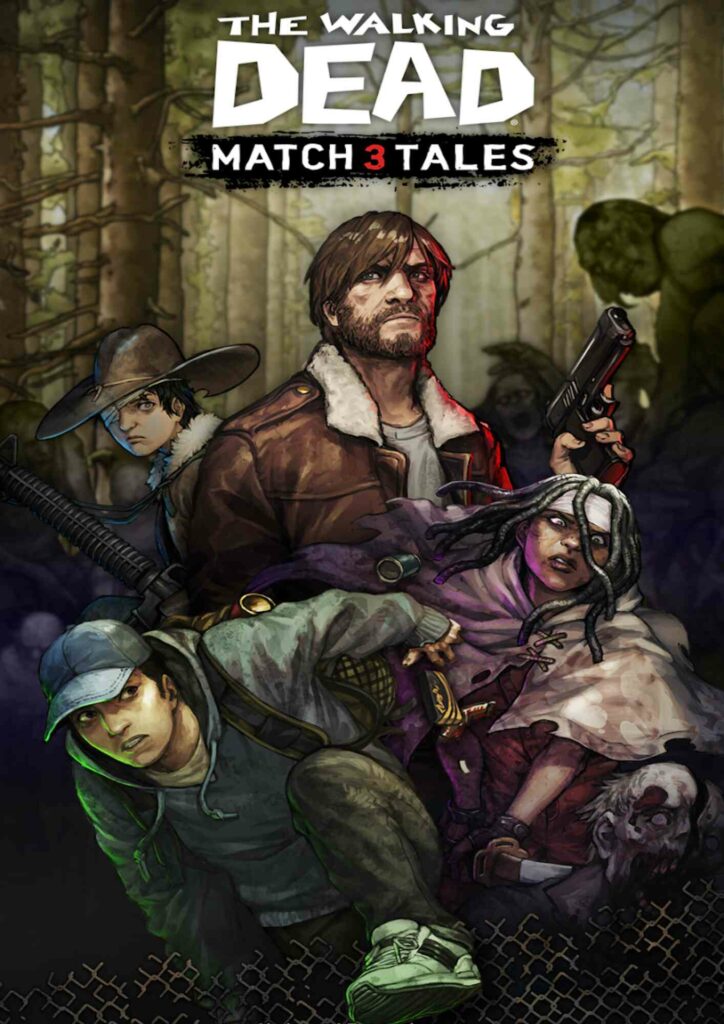 The Walking Dead Match 3 Tales Poster The Walking Dead Match 3 Tales Poster
