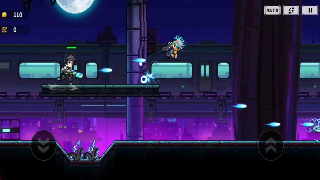 Pixel Run Cyberpunk Poster Pixel Run Cyberpunk Poster