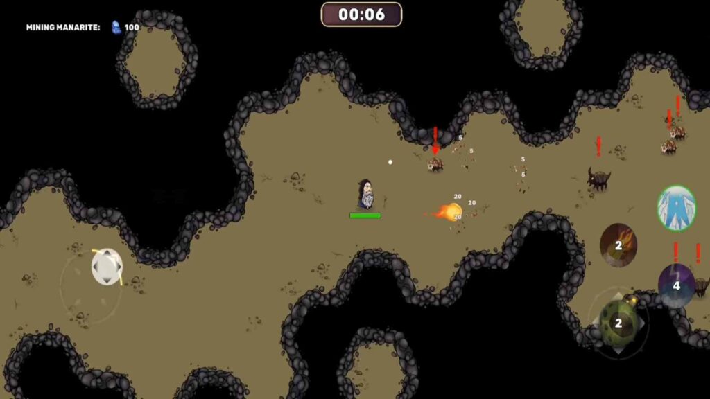 Dungeon Hero Heroic Survivor Poster